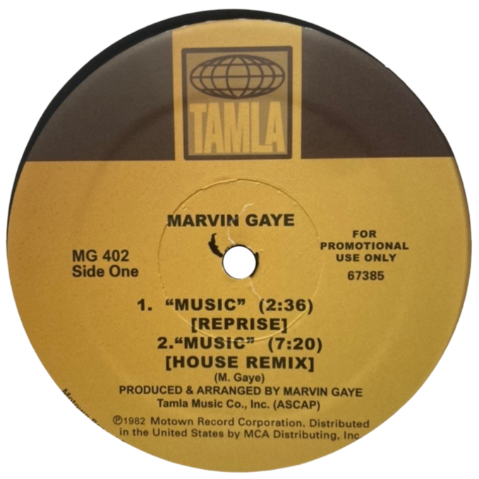 Marvin Gaye 'Music / Mercy Mercy Me' (House Remixes)