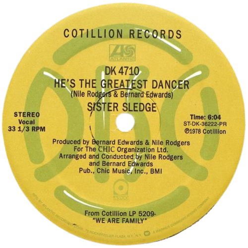 Sister Sledge 'He's The Greatest Dancer / We Are Family'