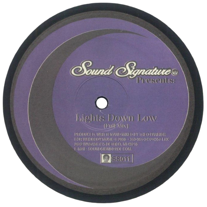 Theo Parrish 'Lights Down Low'