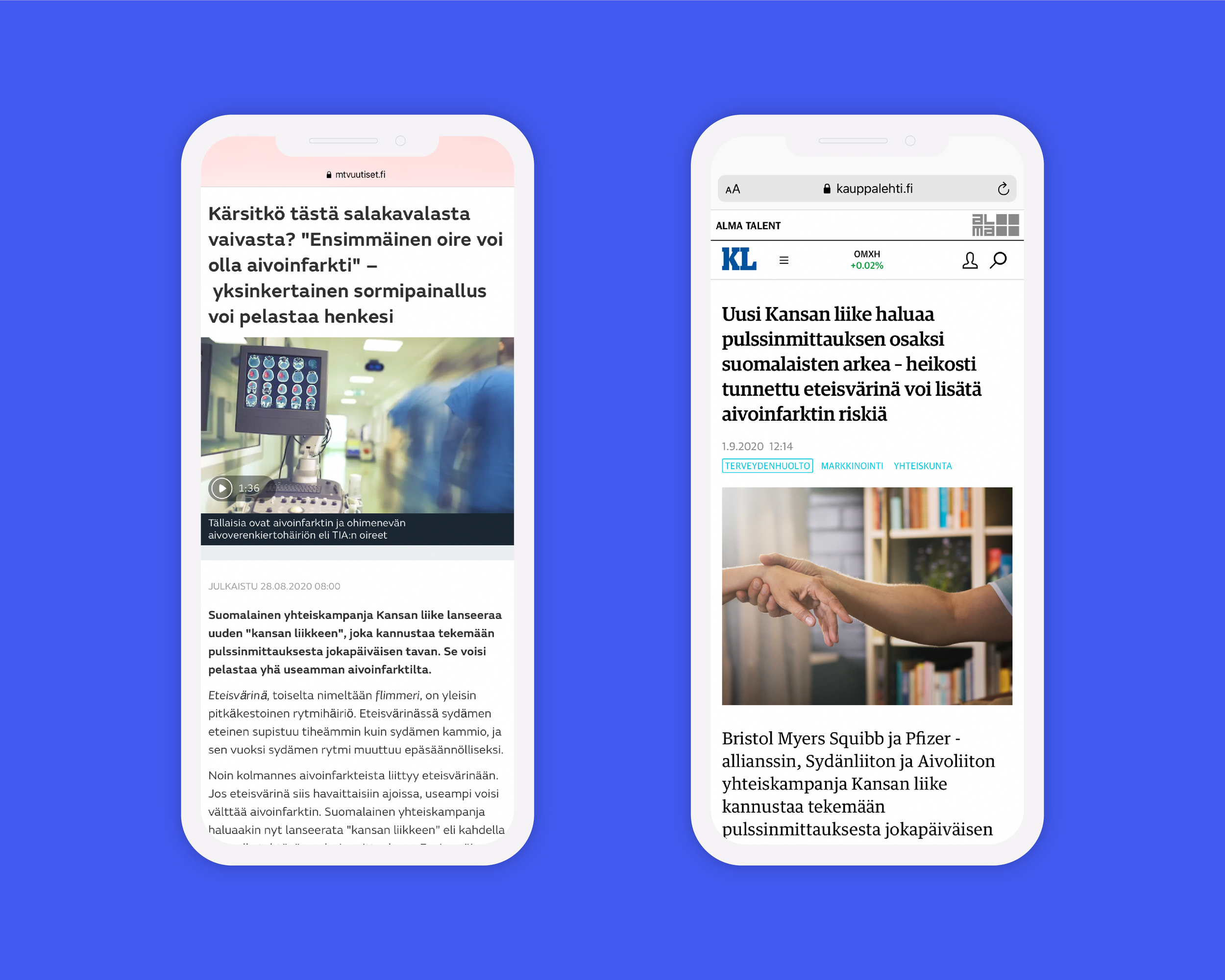 Laajan mediatiedotuksen kautta aiheelle saatiin myös rutkasti ansaittua näkyvyyttä.