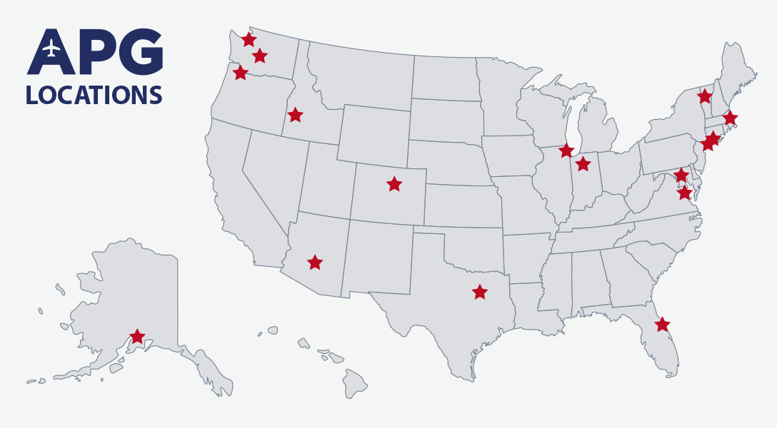 Aagp Project Map The Aviation Planning Group — The Aviation Planning Group