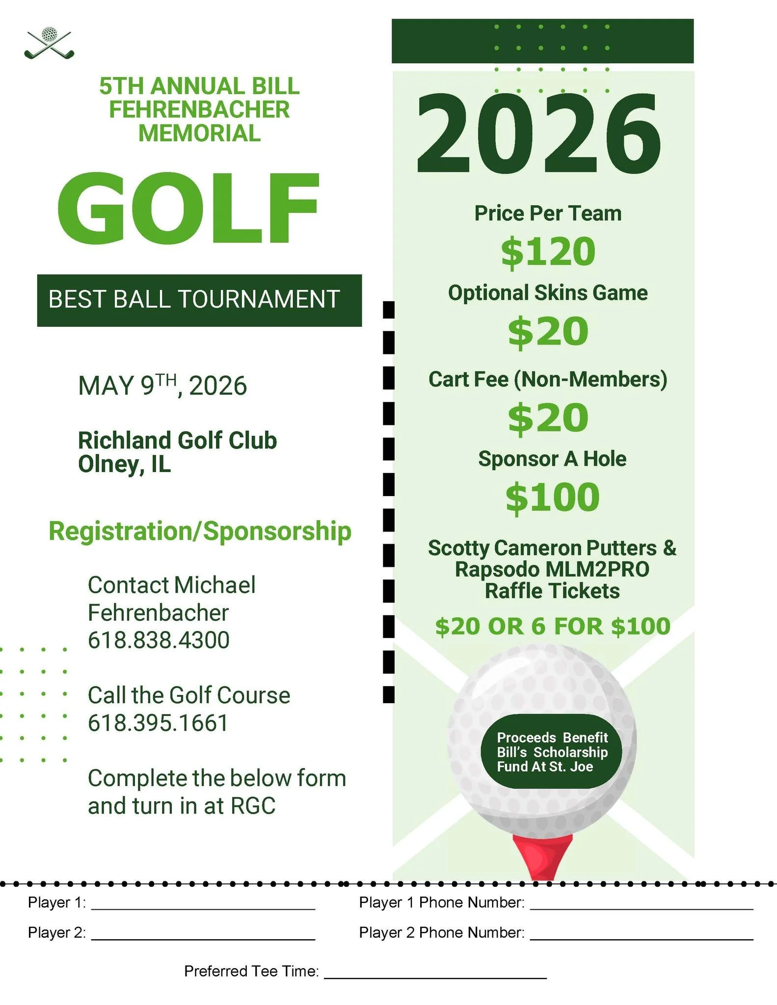 Bill Fehrenbacher Memorial Best Ball 