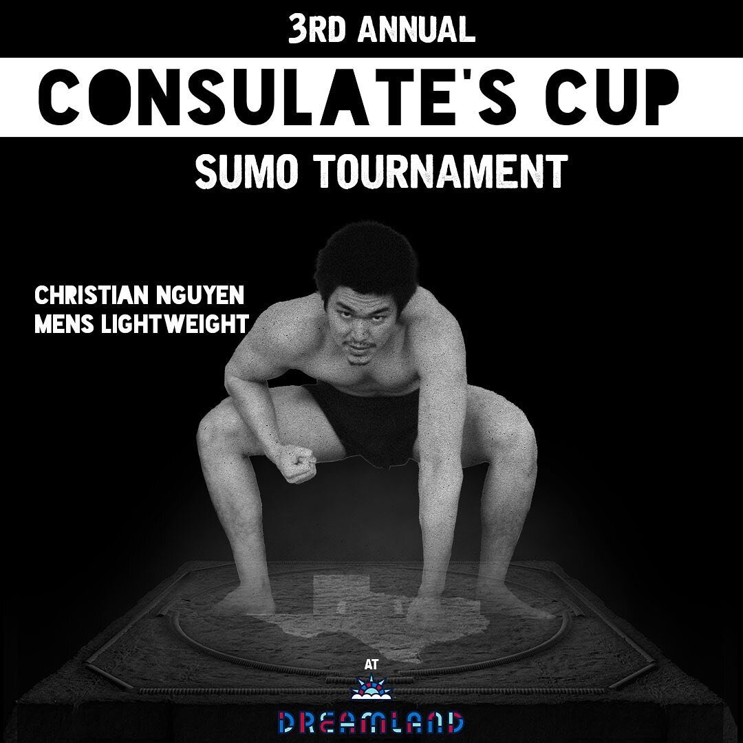 This is Christian&rsquo;s debut tournament and what a way to start! He&rsquo;s actually in the Guinness Book of World Records for most pull up. Men&rsquo;s lightweight has a new dark horse. 

Sign up now at darkcirclesumo.com 
#consulatescup #darkcir