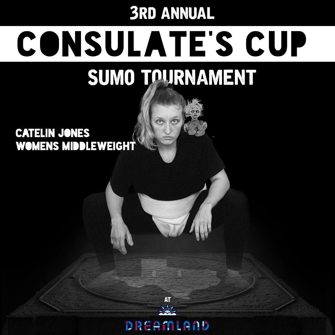 This is Catelin, and her alter ego. They both want to win women&rsquo;s middleweight. Which will you be fighting at the 3rd Annual Consulates Cup Sumo tournament on Sept 2nd?  Ladies watch ya face!