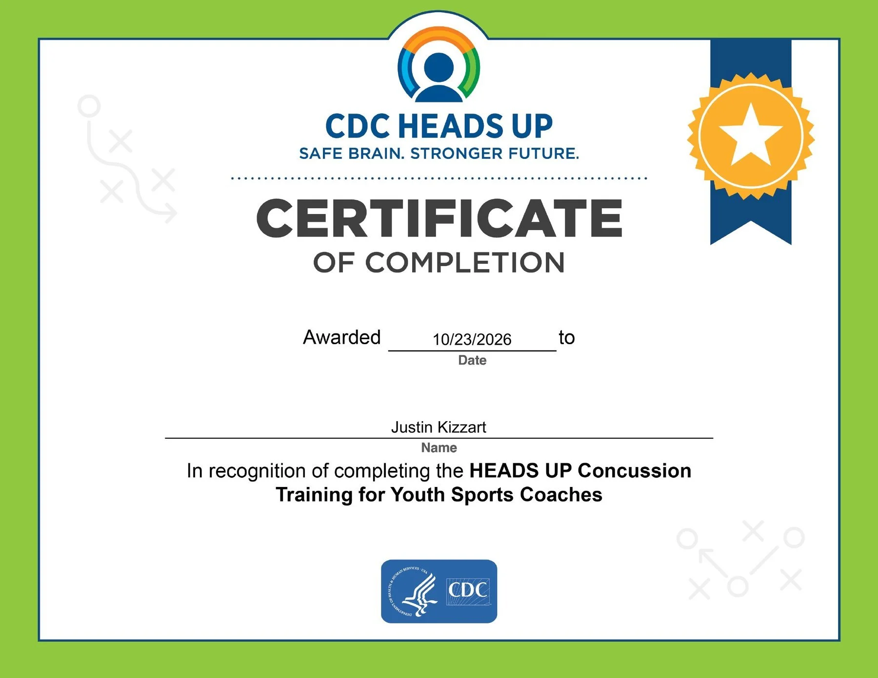 HEADS UP Concussion Training for Youth Sports Coaches