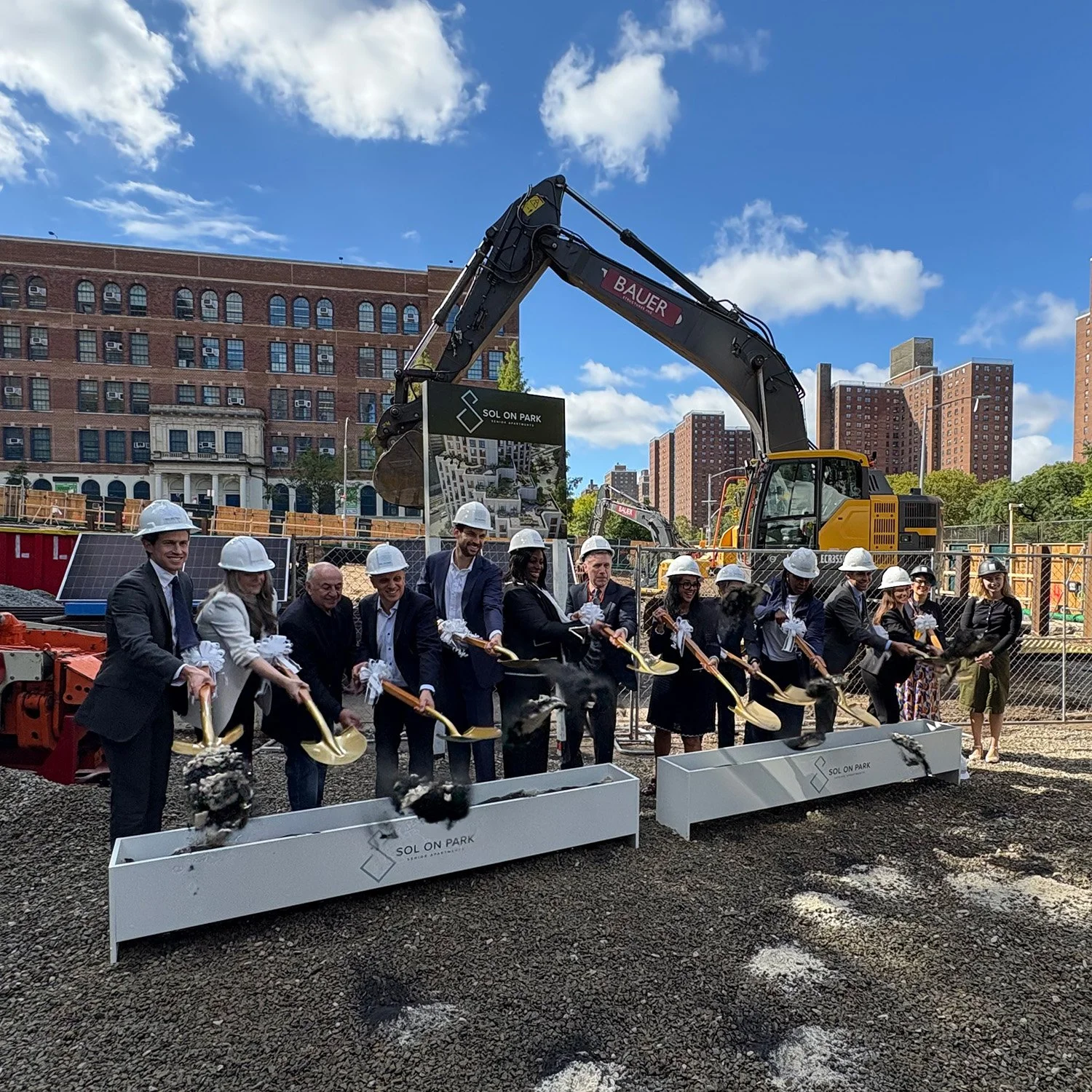 Groundbreaking for Sol on Park