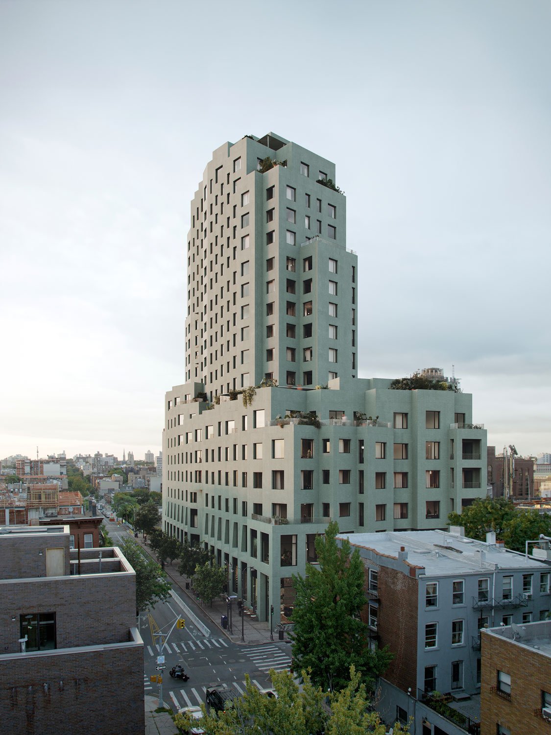 450 Union rendering, corner view