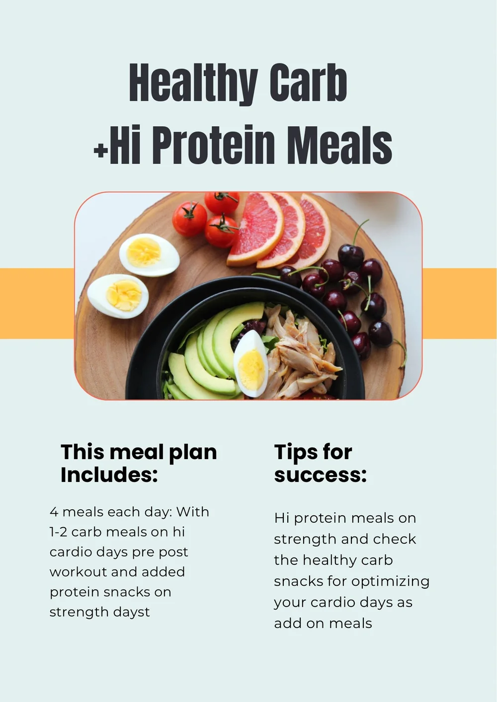 Meal Plan Nutrition For Strength Training What To Eat Before A