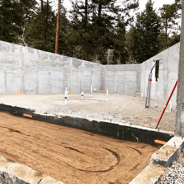 Foundation interior backfill completed. We had to import fill in order to compensate for the freezing conditions were working with. Our native material all froze so we couldn&rsquo;t use effectively. 
@michael62491 crushed it spearheading this backfi