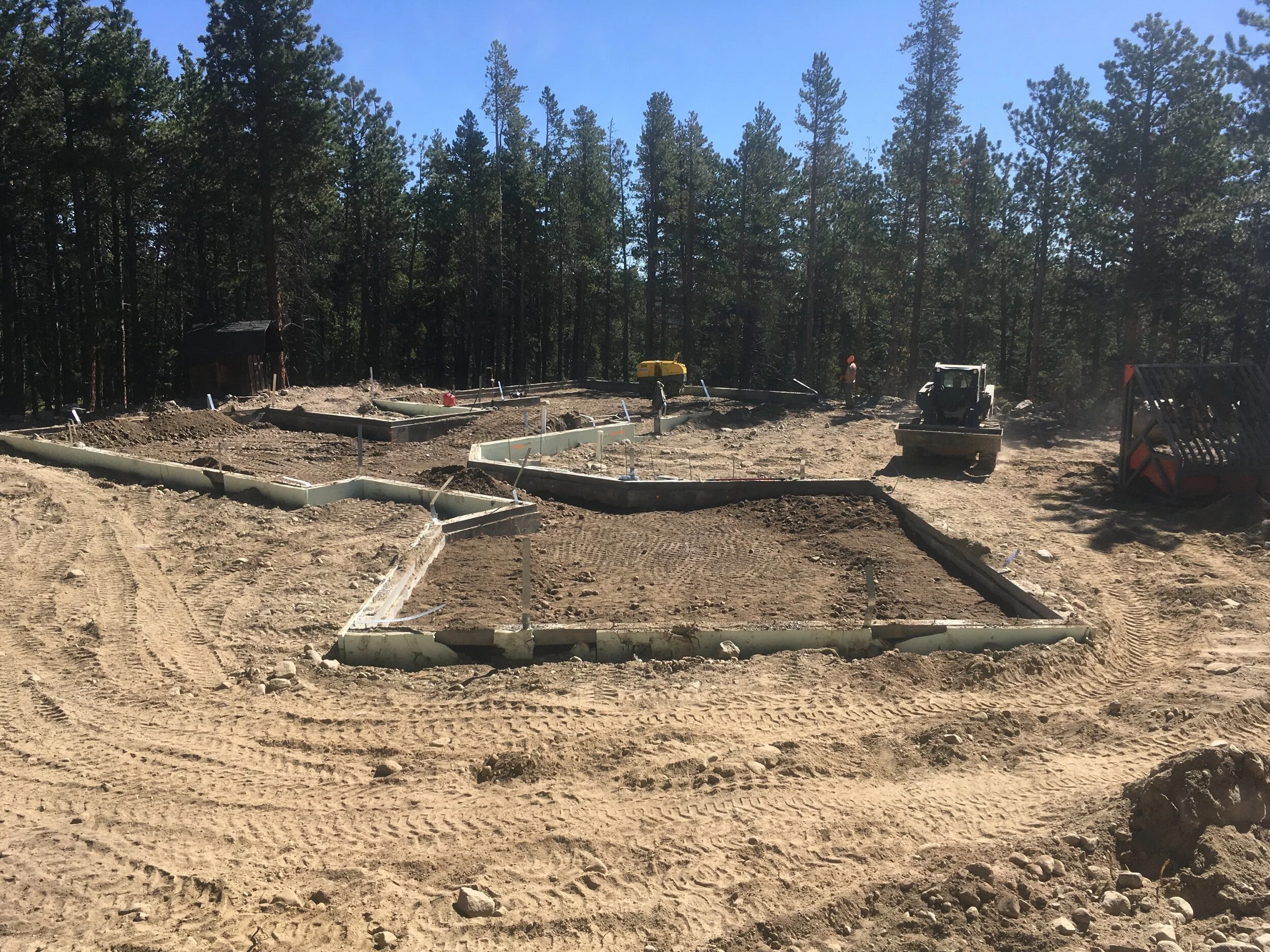 Garage addition foundation excavation assessment