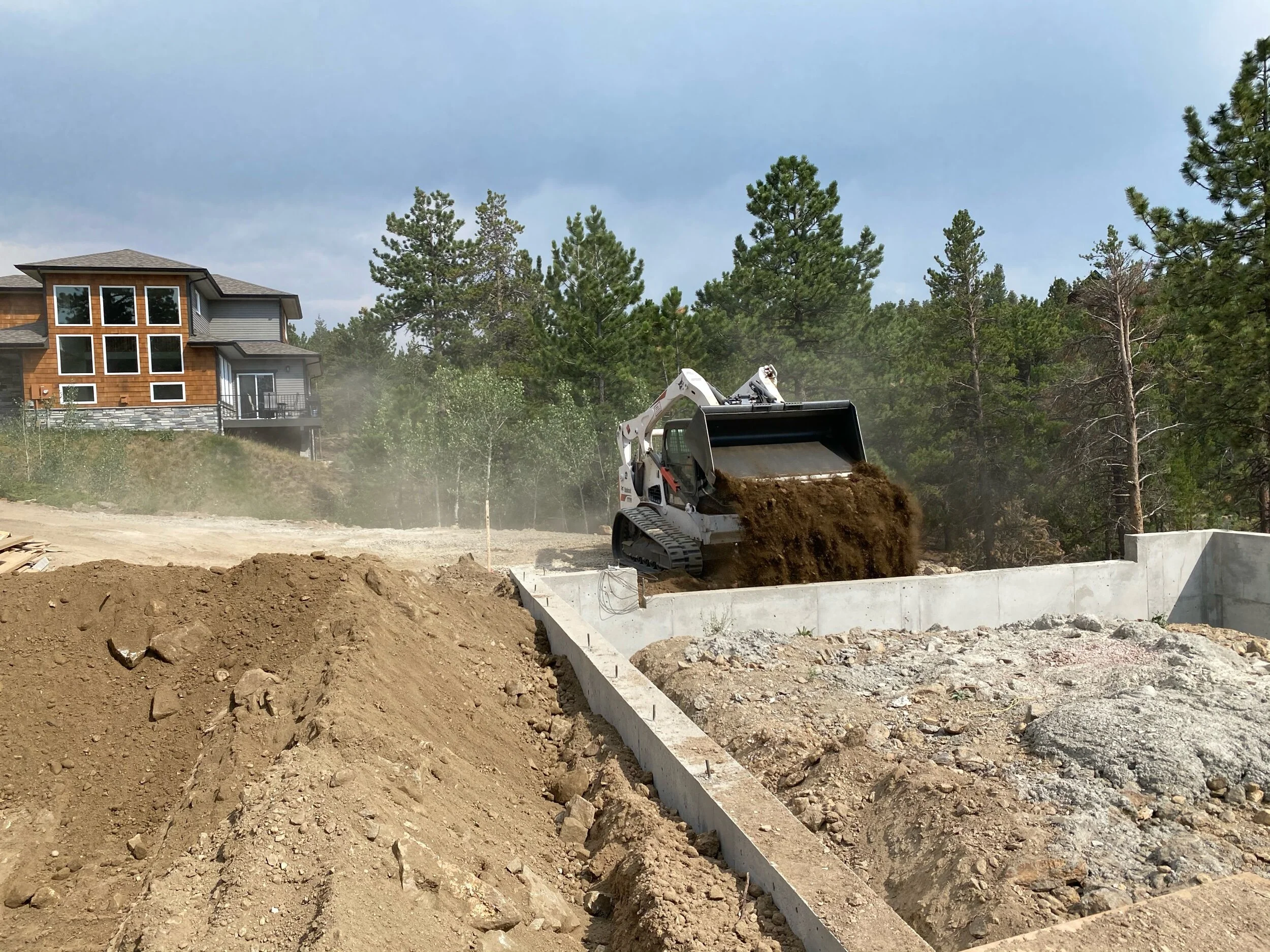 Foundation backfill in Nederland,CO