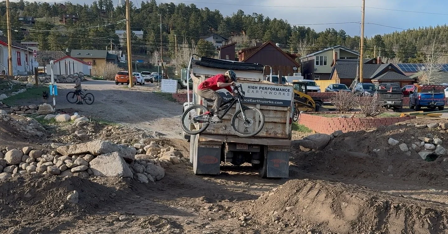 We&rsquo;re building g a bike park in downtown Nederland!