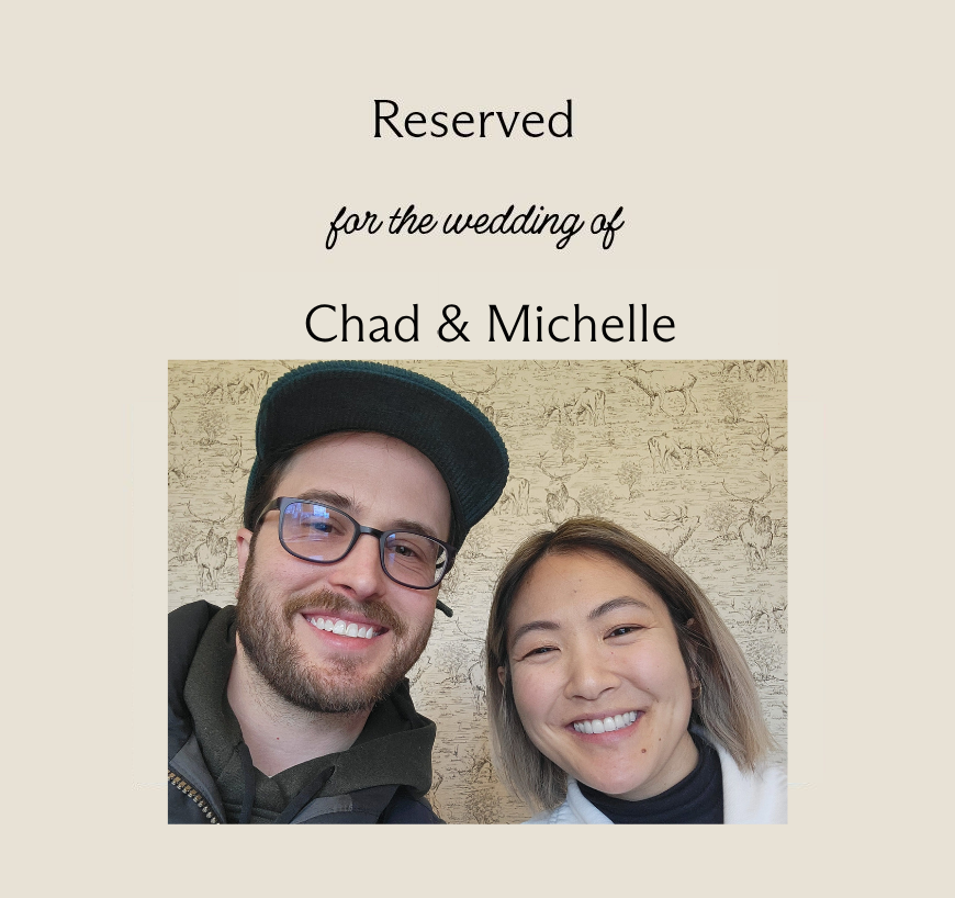 Wedding of Chad &amp; Michelle