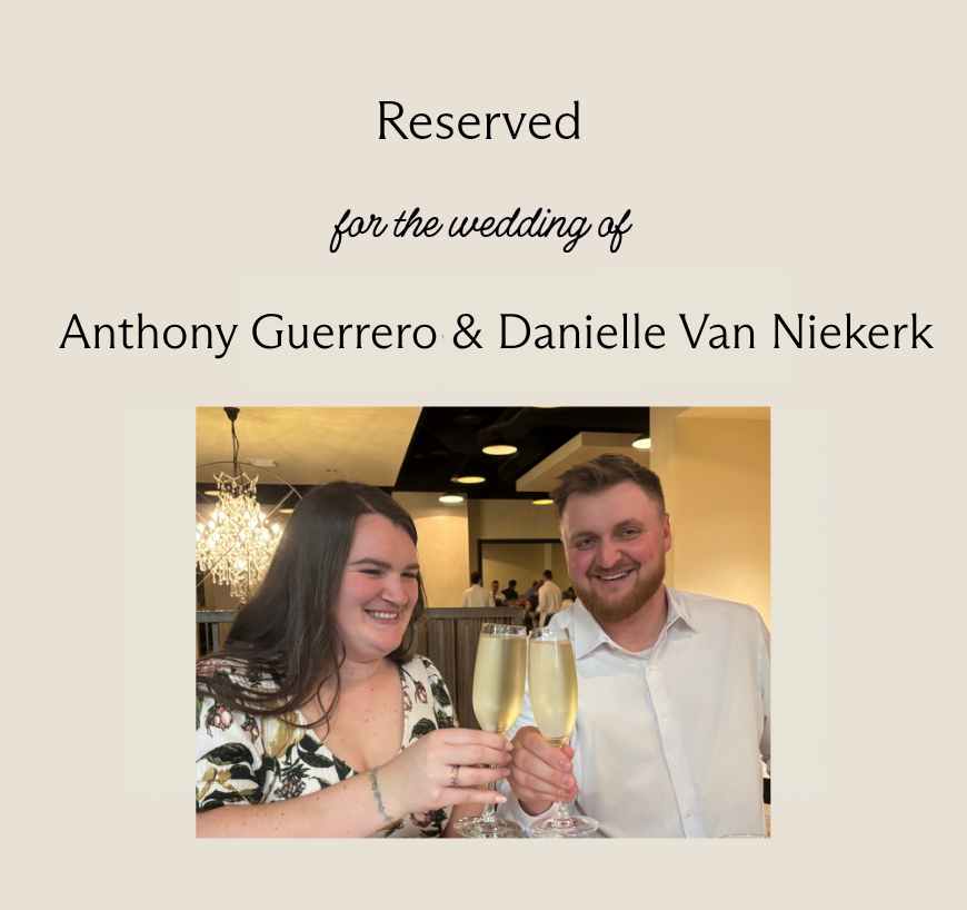Wedding of Anthony Guerrero &amp; Danielle Van Niekerk