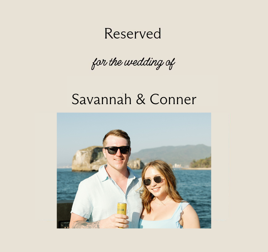 Wedding of Savannah &amp; Conner