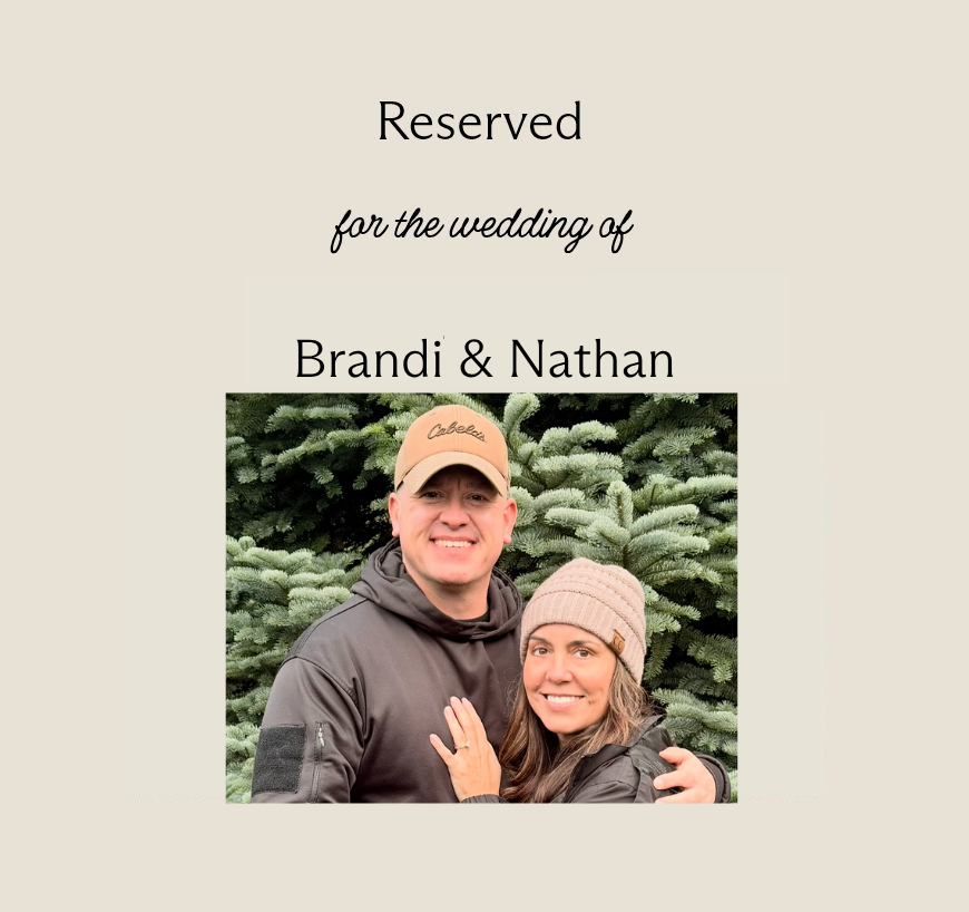 Wedding of Brandi &amp; Nathan 