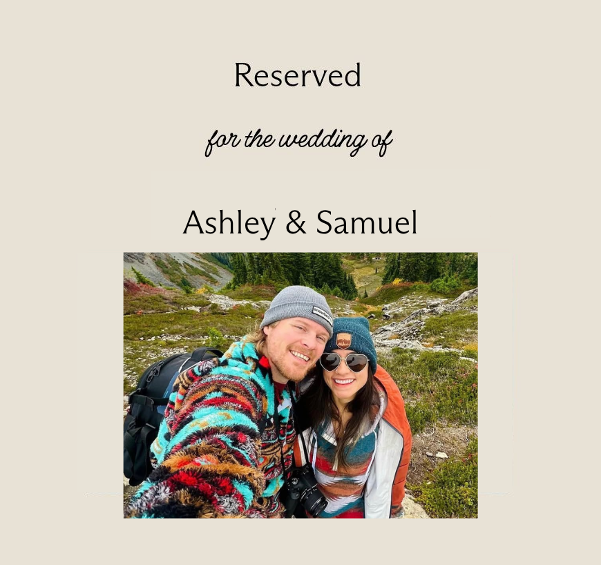 Wedding of Ashley &amp; Samuel 