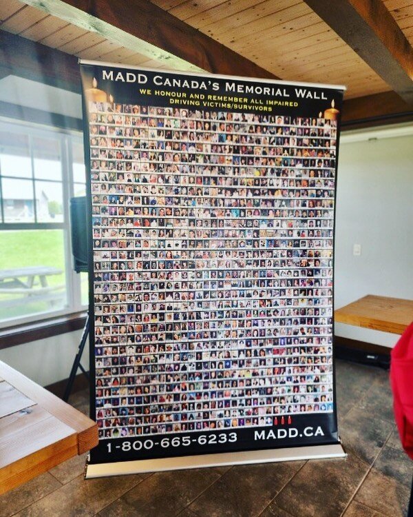 It was an honour for us to have hosted @maddcanada&rsquo;s reception, following the unveiling of Donald King&rsquo;s memorial road sign in May. Thank you for choosing The Peg as part of the event.