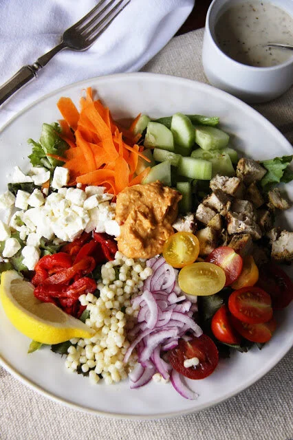 Chicken Shawarma Salad