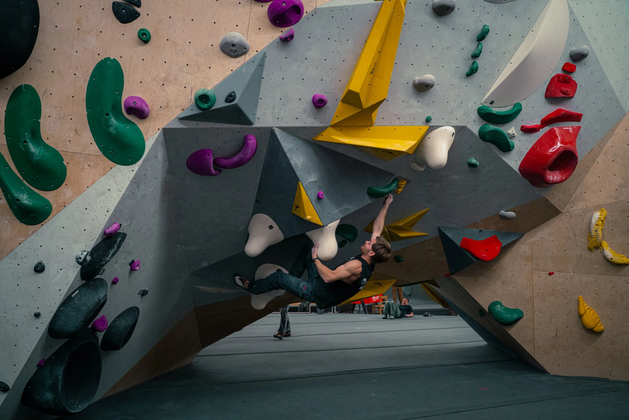 Bouldern Mittelblock