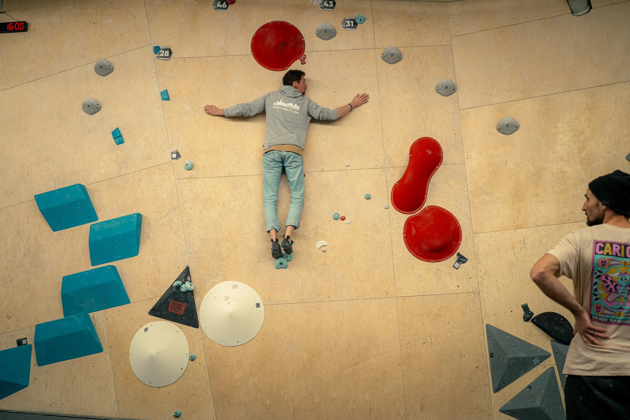 Bouldern Platte