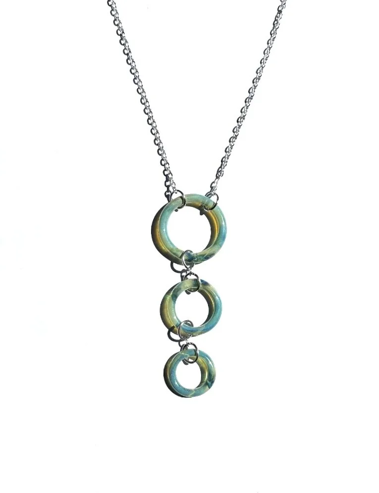 Vertical Descent Necklace