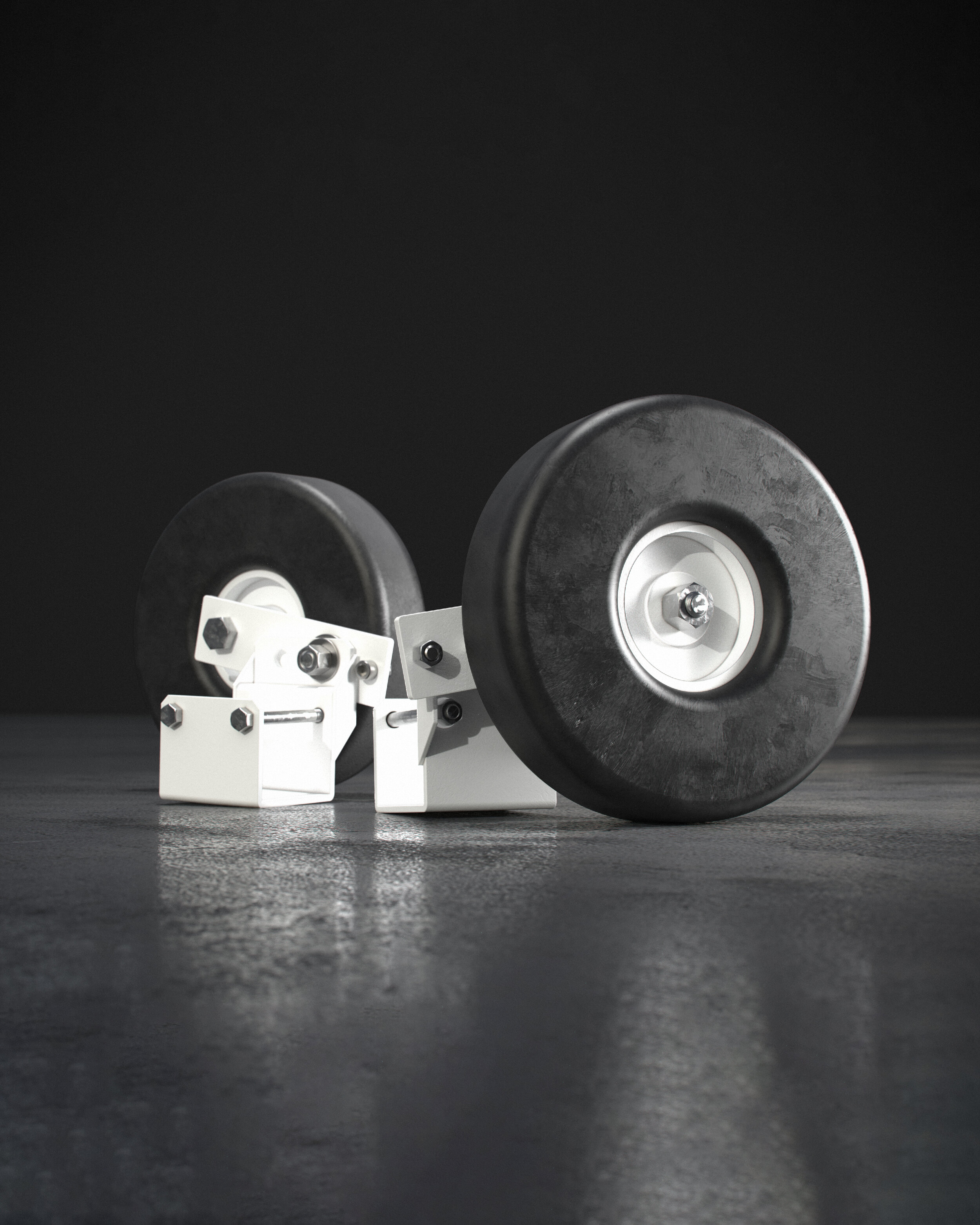 external wheel kit for soccer goals