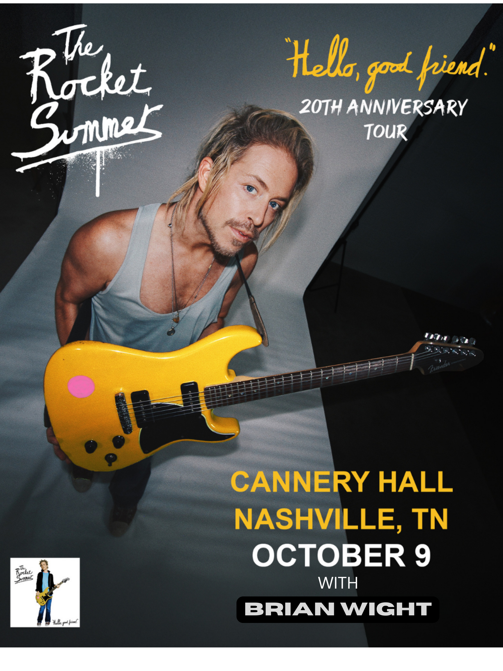 The Rocket Summer: "Hello, Good Friend" 20th Anniversary Tour