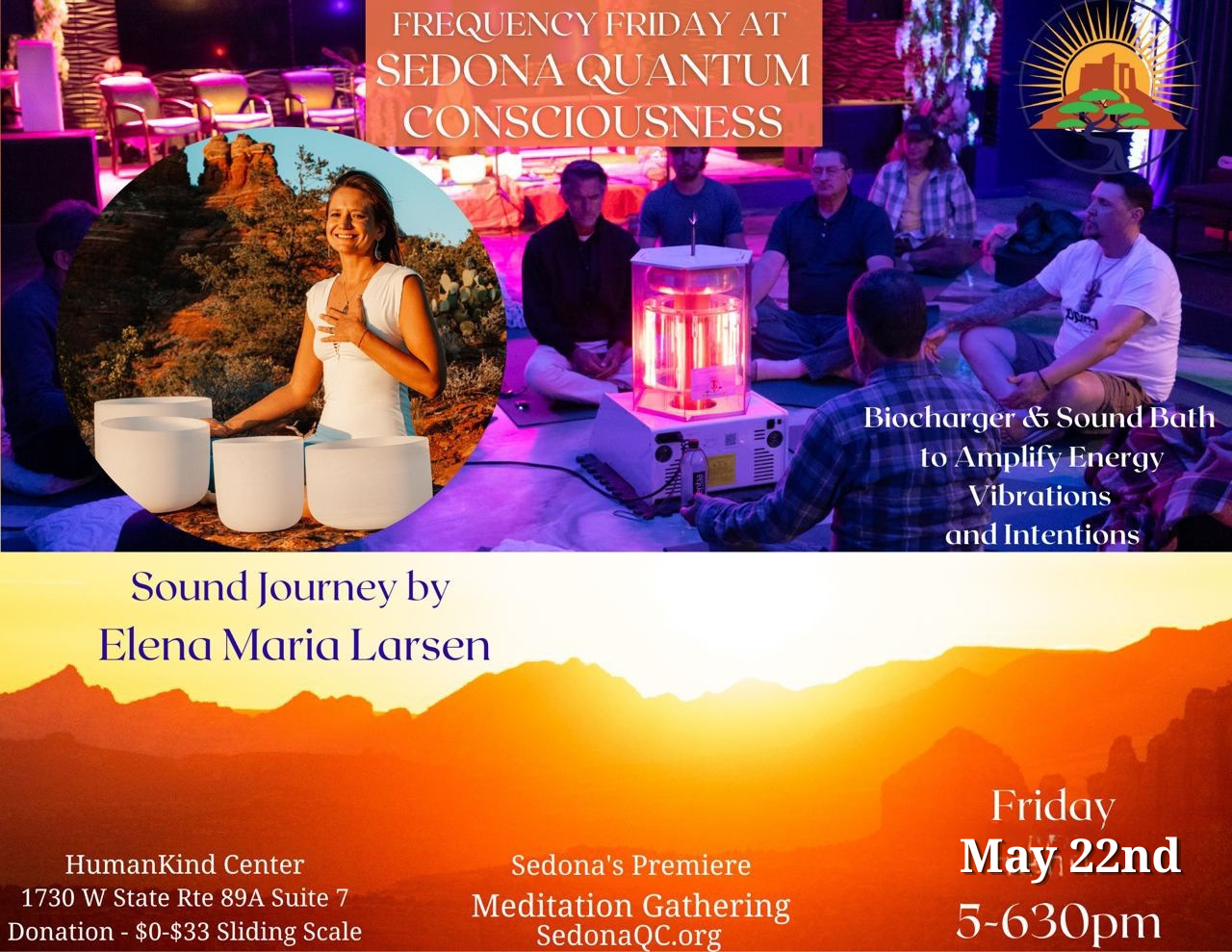 Frequency Friday Bio Charger + Sound Journey 