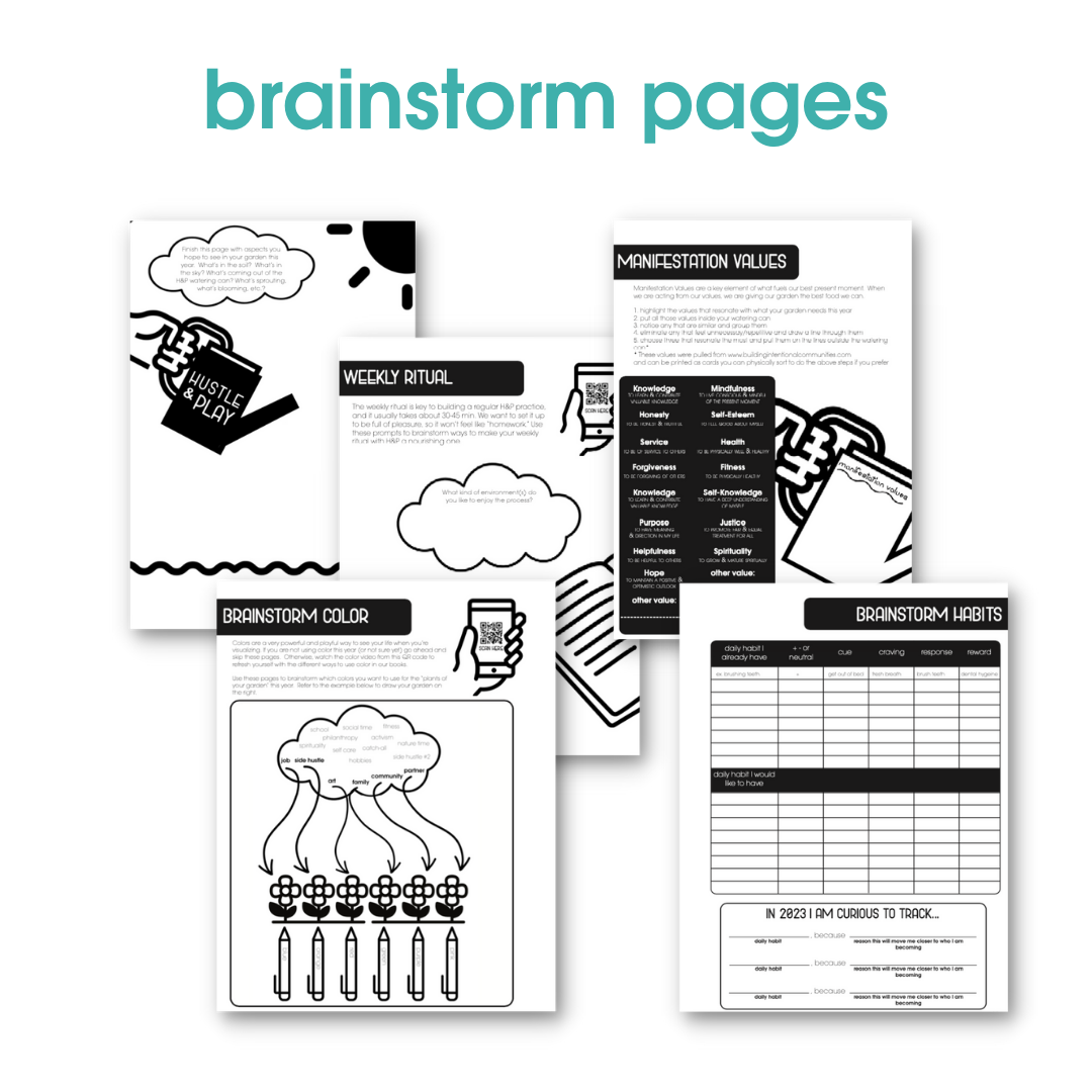 2023 H&P™ Signature Guidebook brainstorming pages (Copy)