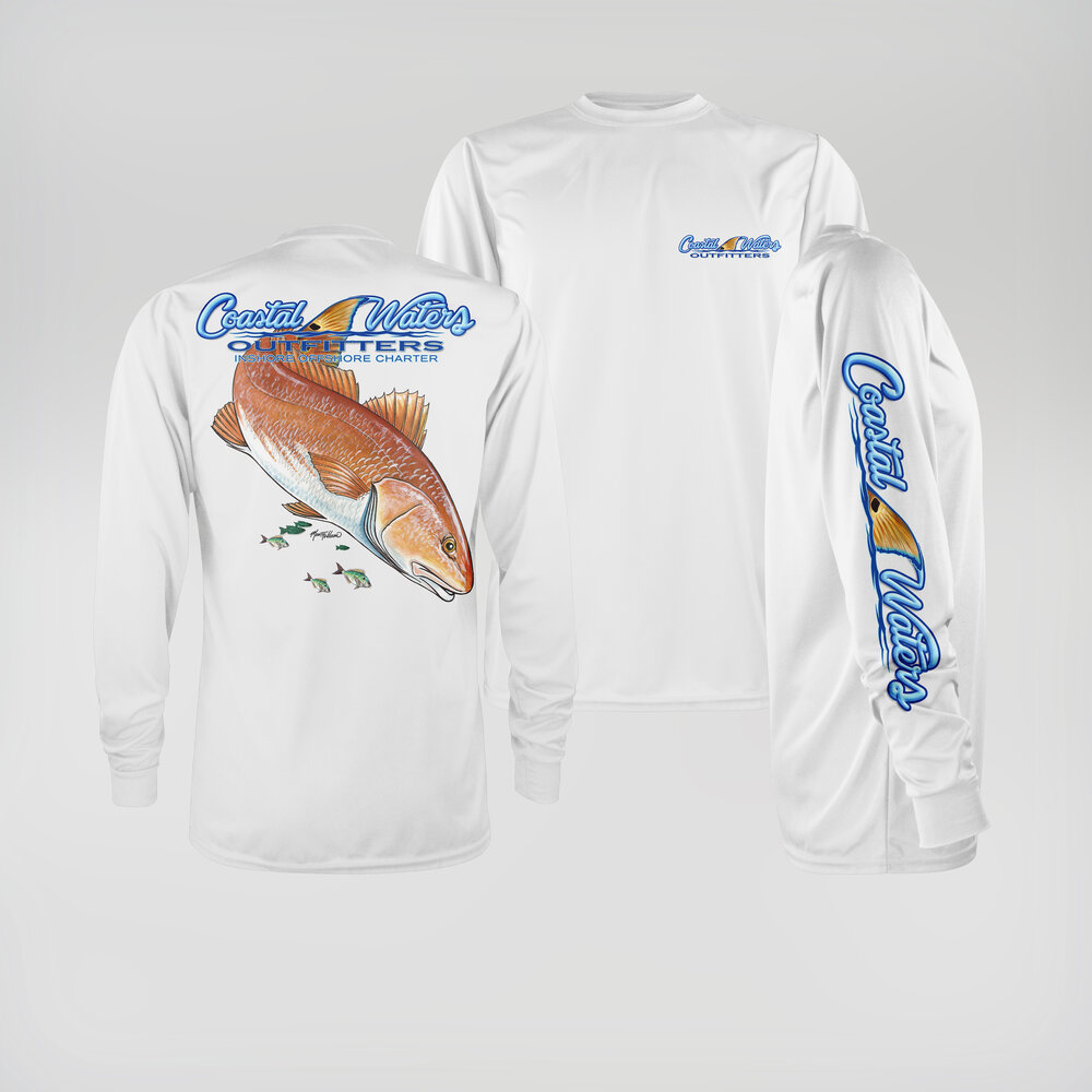 Redfish Long Sleeve Dri-Fit — Coastal Waters Outfitters