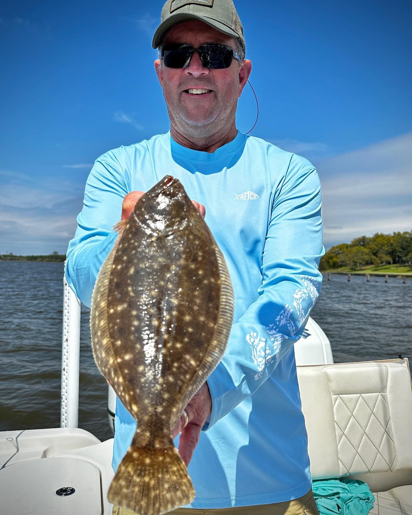 Had this awesome family from Georgia on the boat again. Every time they show up they slam the fish, and this trip was no exception. I say it a million times and I&rsquo;ll keep saying it till y&rsquo;all prove it wrong; the women always out fish the 