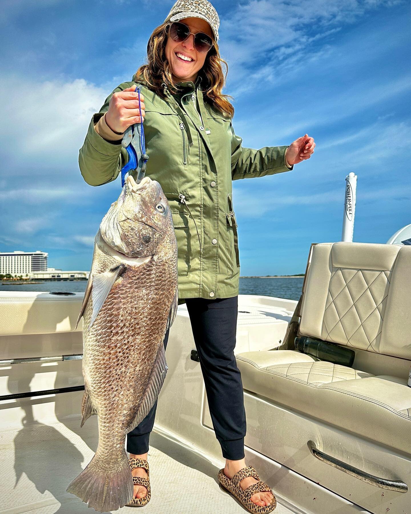 Had a new family on the boat that was visiting Biloxi for the first time. I&rsquo;m pretty sure they will be back! Kudos to the Mom for setting up the trip with me and kicking their butts on the water 😂. Yep that&rsquo;s right, another post about th