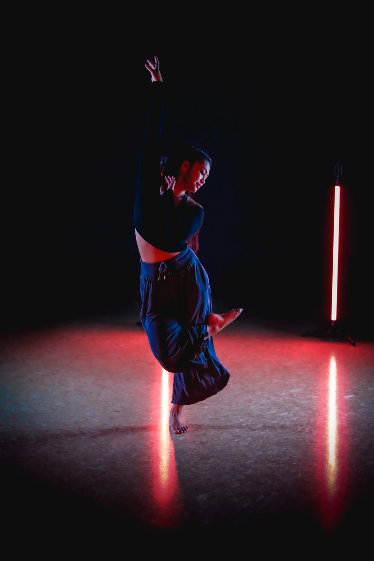 Kirsten Ocampo of Valour Projects dancing