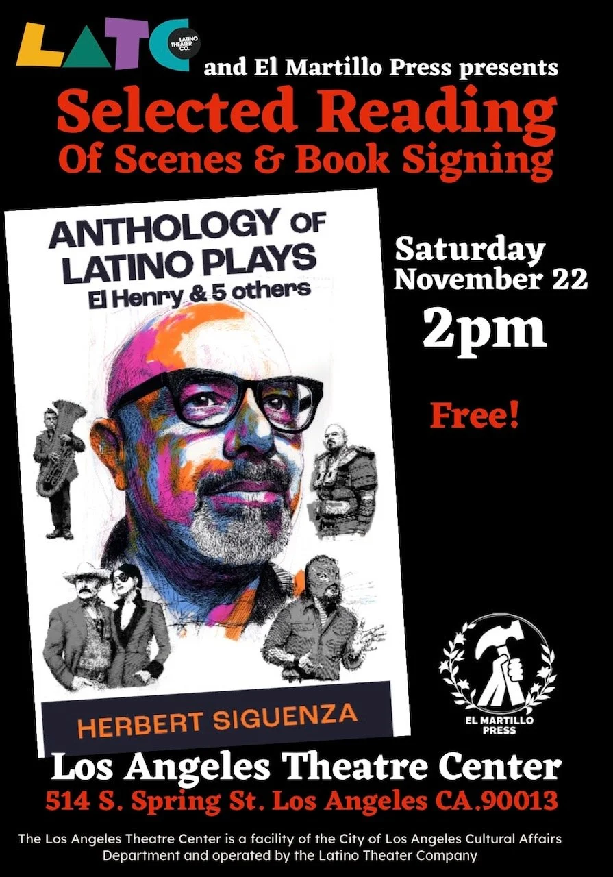 Anthology of Latino Plays Book Release