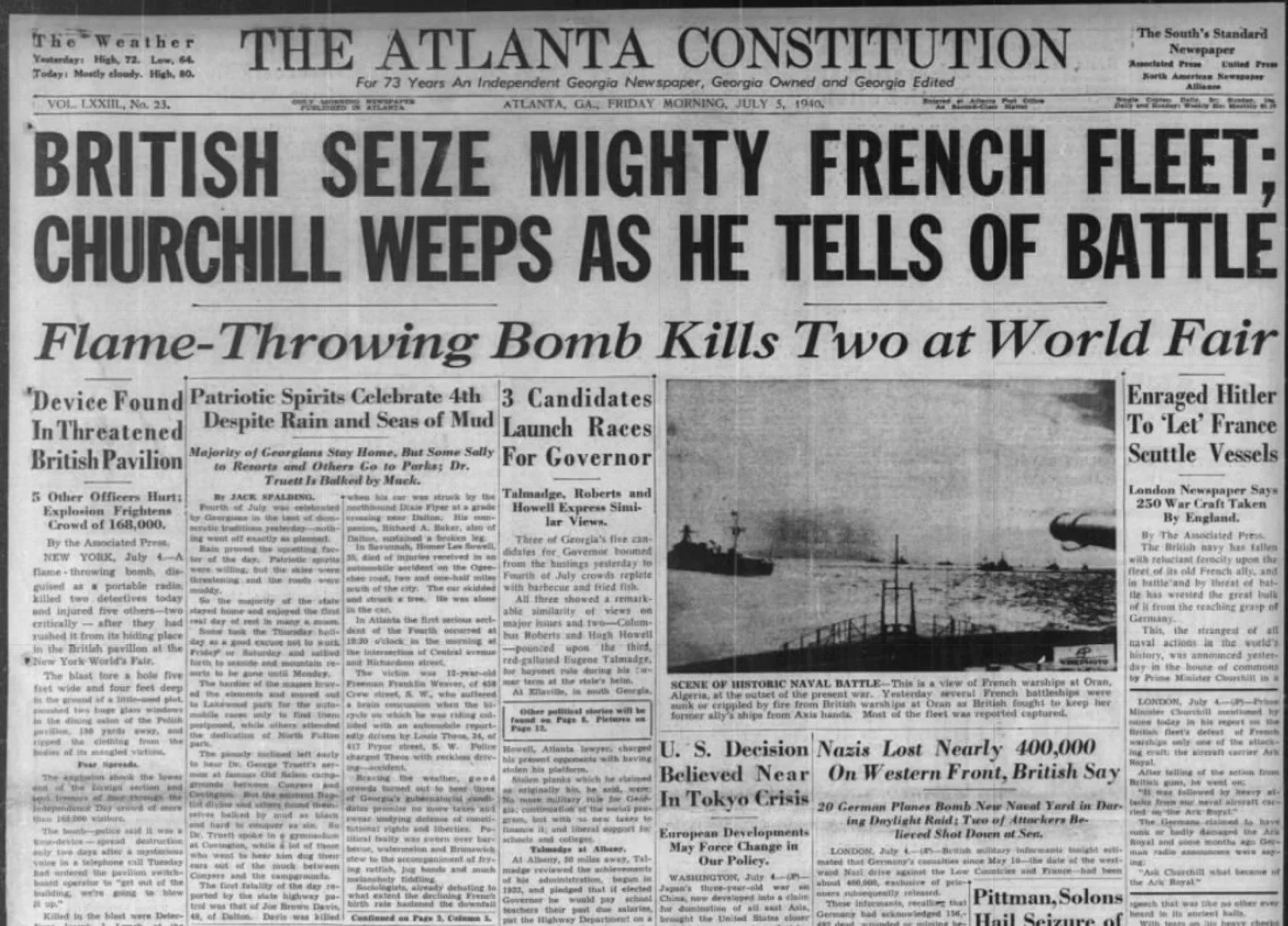 The Unsolved Mystery of the (Perhaps) British Bomb at the New York World's Fair