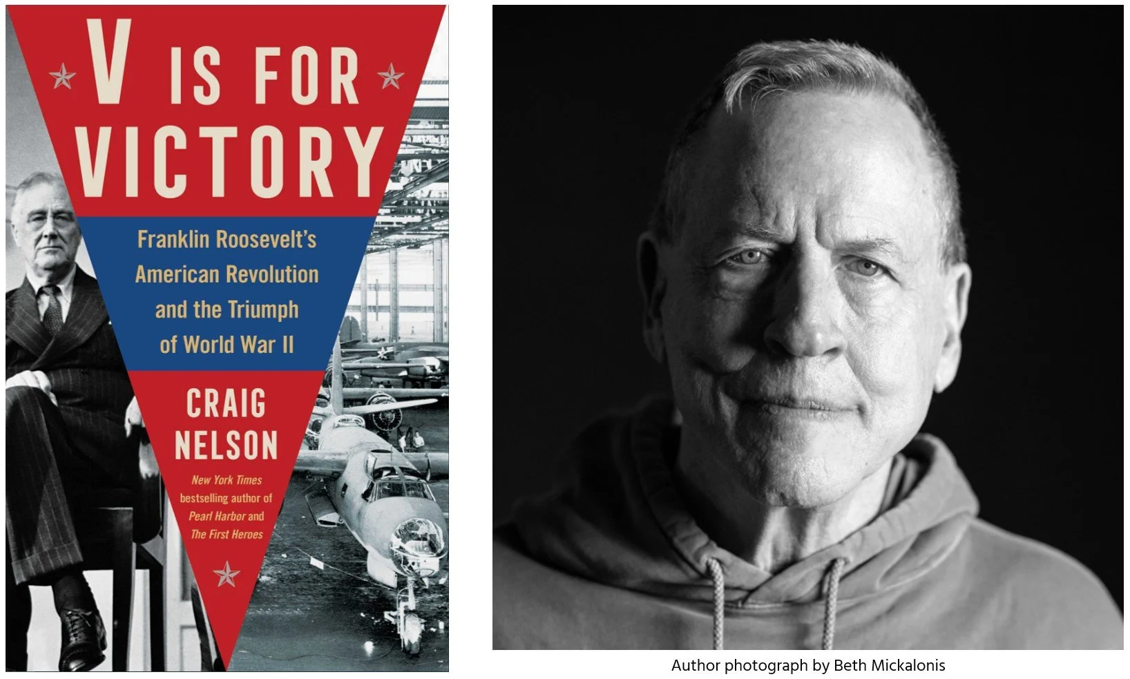 Interview with Craig Nelson - Author of "V is for Victory"