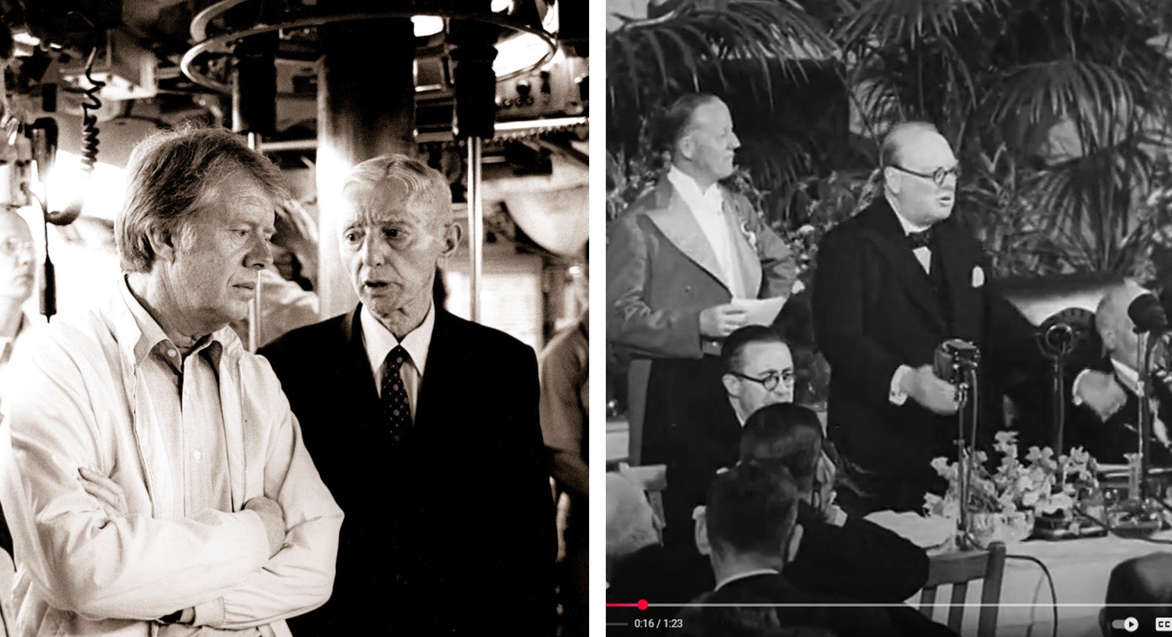 Winston Churchill, Jimmy Carter, Admiral Rickover - On Doing Your Best