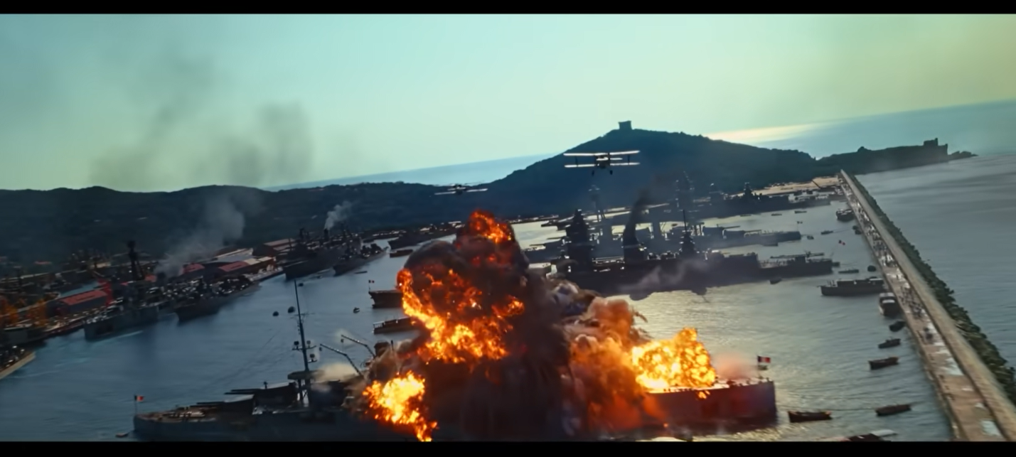 That feeling when the scene from your book cover surprisingly appears in a new movie