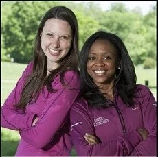 The Amazing Race Dr. Amy DeJong and Dr. Maya Warren.JPG