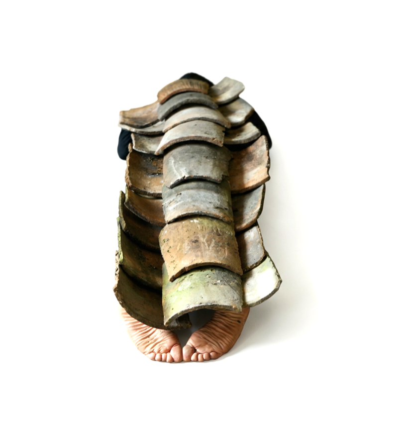 Salvaged Roof Tiles & Auntie Luo