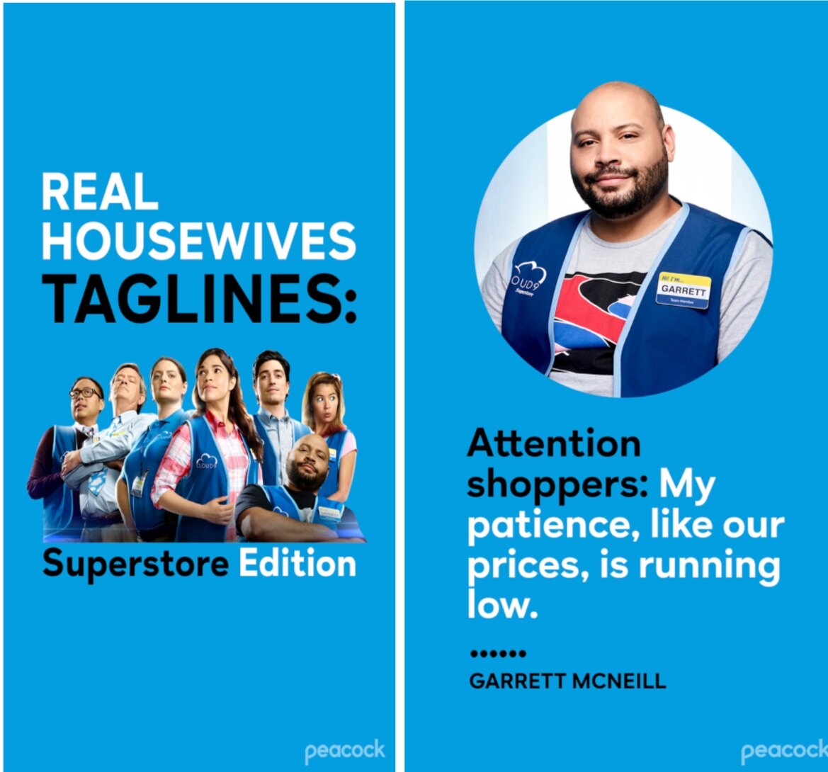 Peacock Instagram Stories