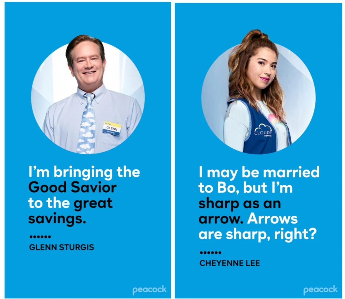 Peacock Instagram Stories