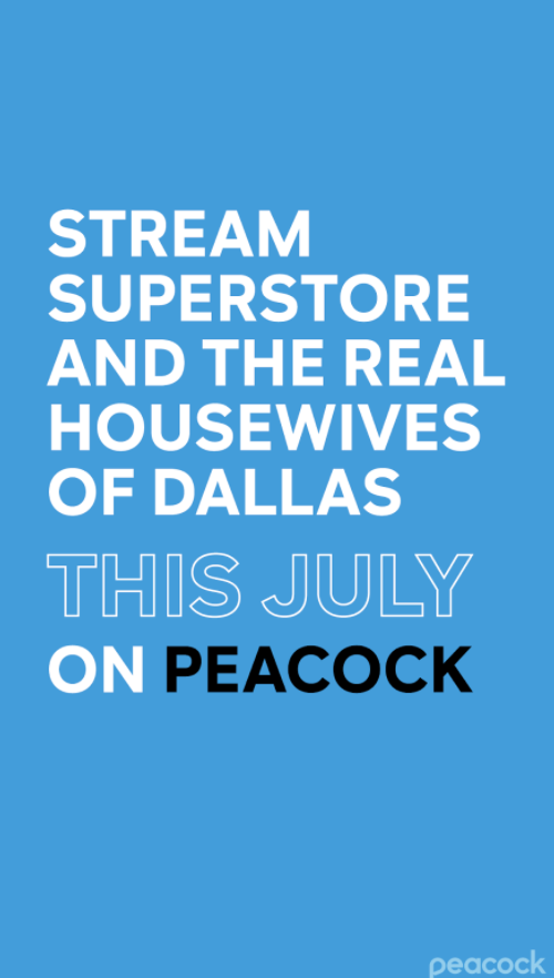 Peacock Instagram Stories