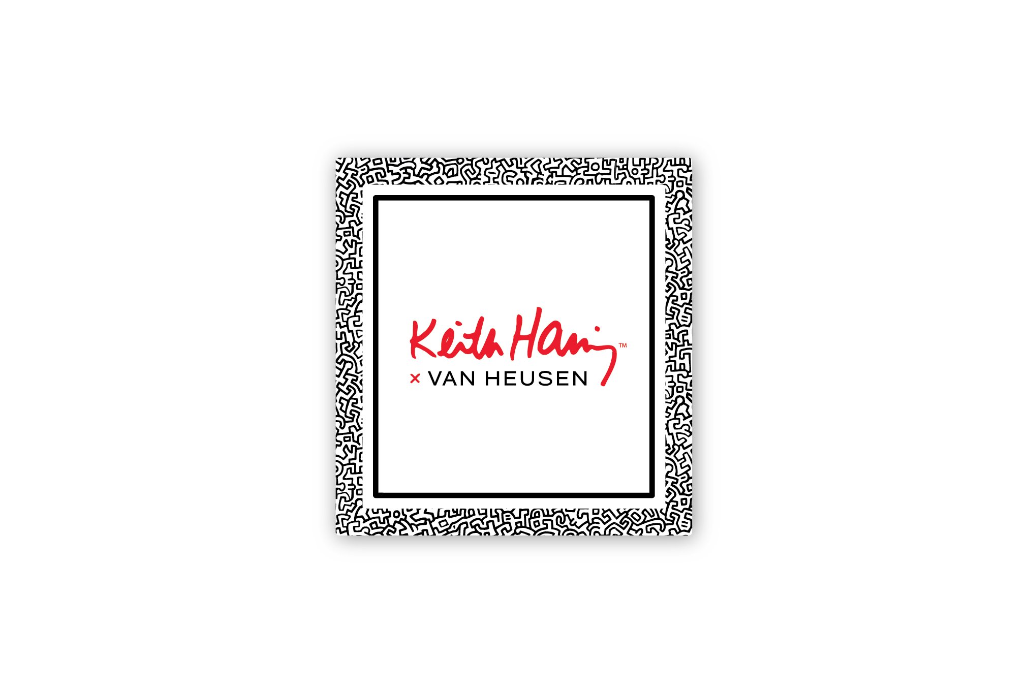  Collaboration branding, and packaging design for Keith Haring x Van Heusen Men’s dress wear. 