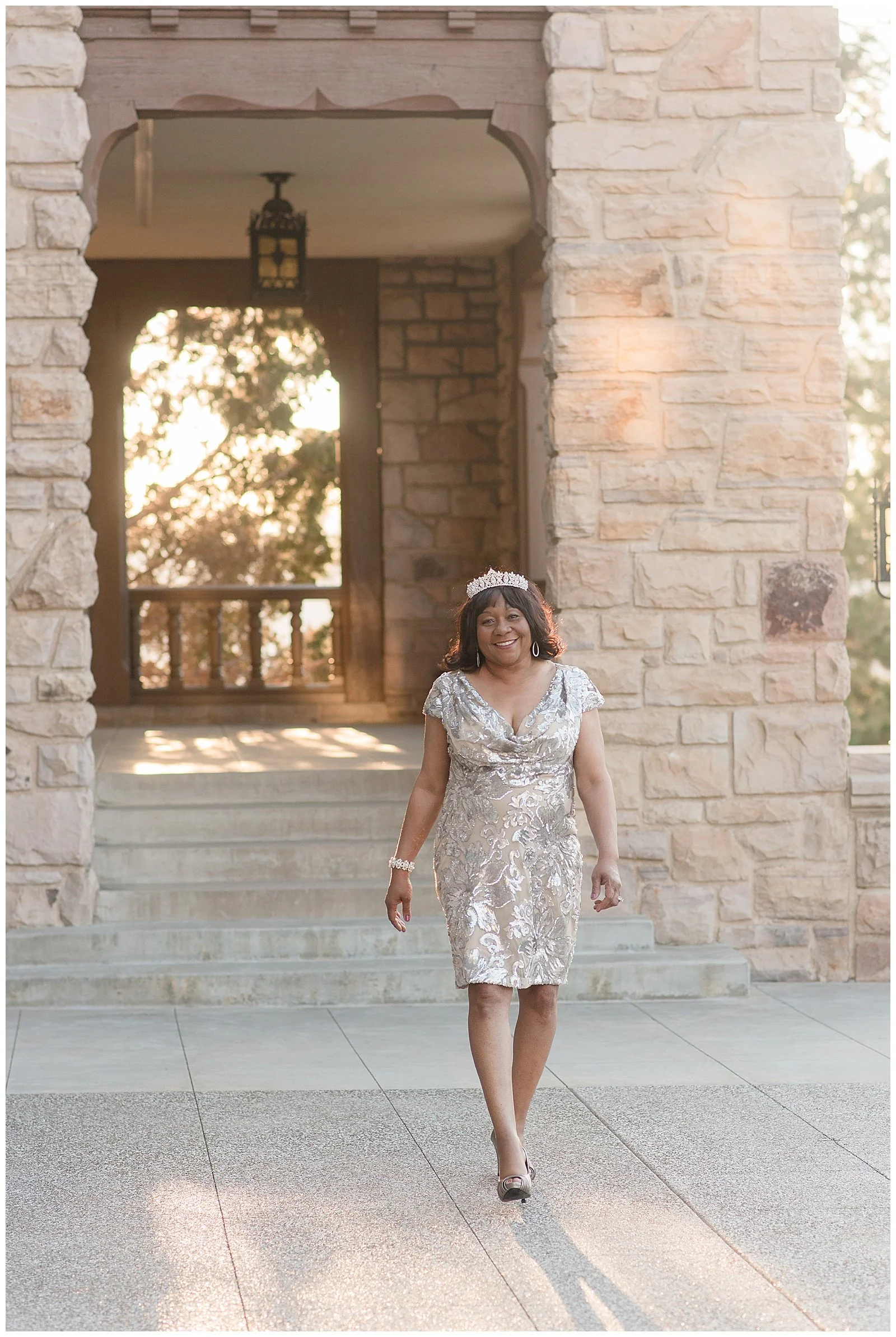 Milestone Birthday Photo Session at Highlands Ranch Mansion 