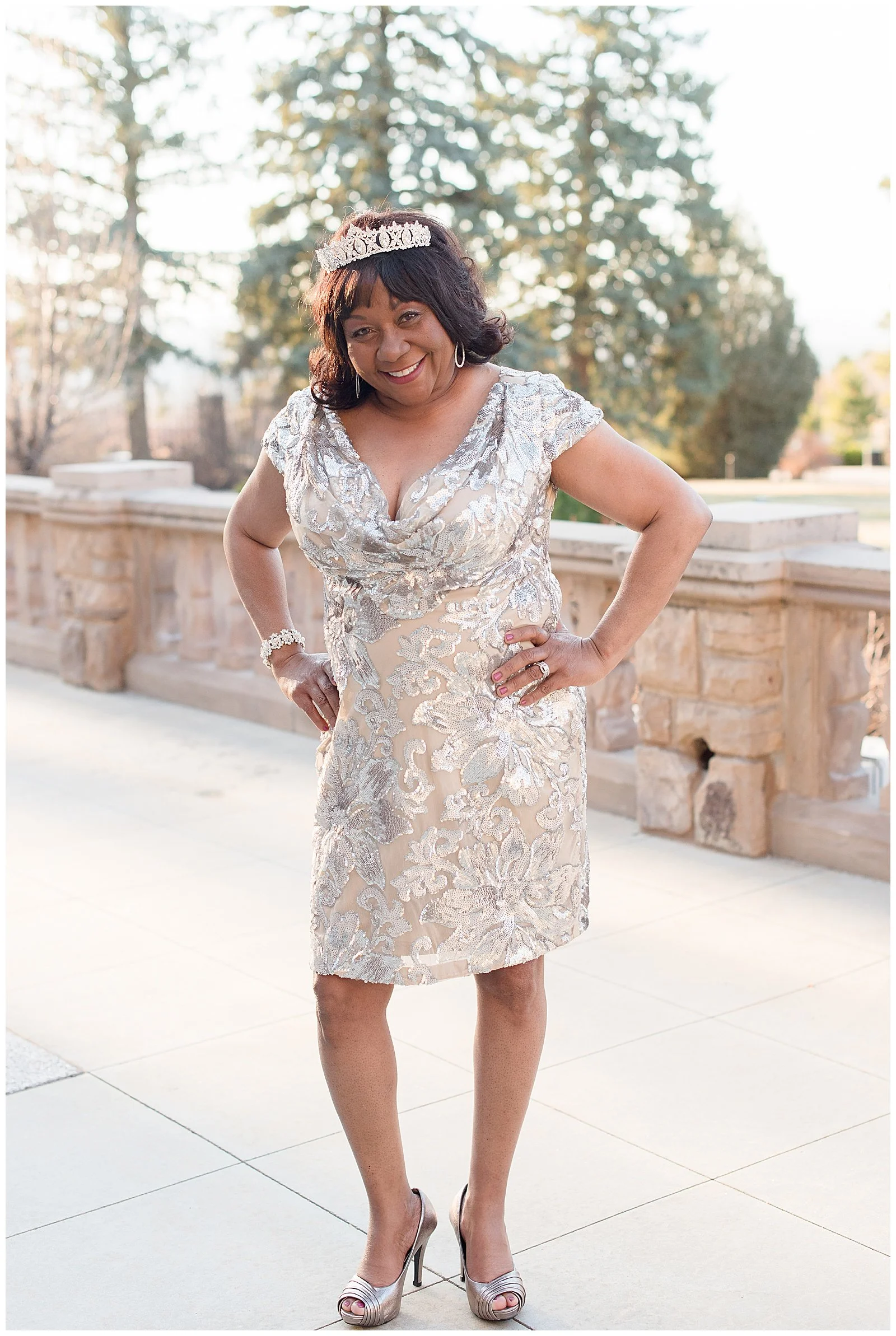 Milestone Birthday Photo Session at Highlands Ranch Mansion
