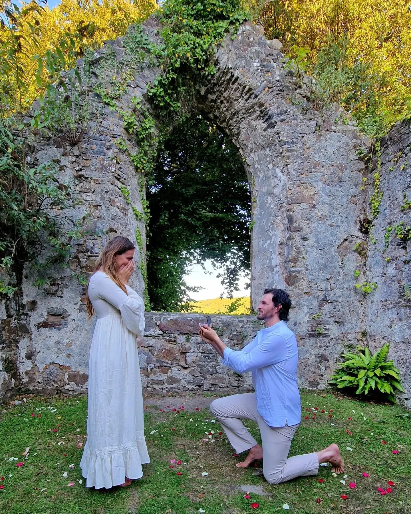 Yesterday among the high solar energies of 8/8, my love got down on one knee, pledged his love and asked me to marry him. With tears streaming down faces we could barely talk just a continuous love soaring eye fixed gaze and soul deep grateful expans