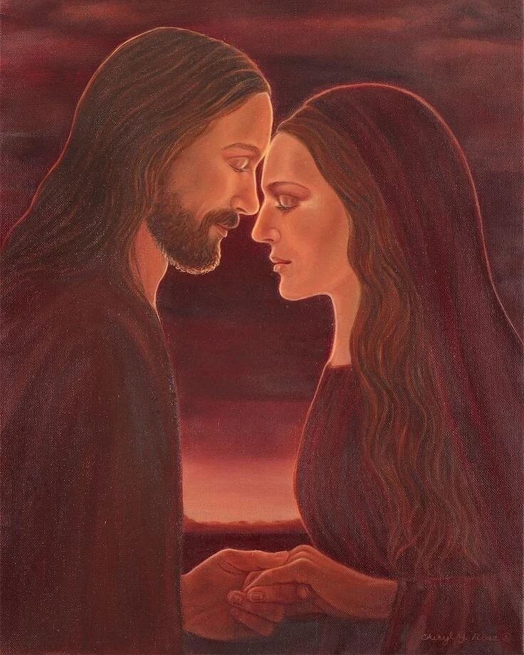 With the Sun in Pisces &amp; Full Moon in Virgo we want to honour this axis within the zodiac through the Divine Union of Yeshua (Pisces) &amp; Mary Magdalene (Virgo). This is where Soul becomes Flesh through the Sacred Marriage of the High Priest &a