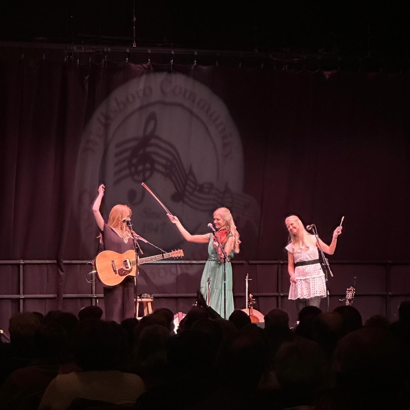 Finished our March tour last night with a wonderful audience in Wellsboro, PA! We were amazed by how many of you drove for so many hours to pack the house at our one show in Pennsylvania. ✨Thank you @wellsborocca for the warm welcome! 
.
Enjoyed some